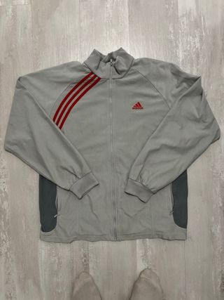 Chaqueta Adidas Vintage Gris Talla L