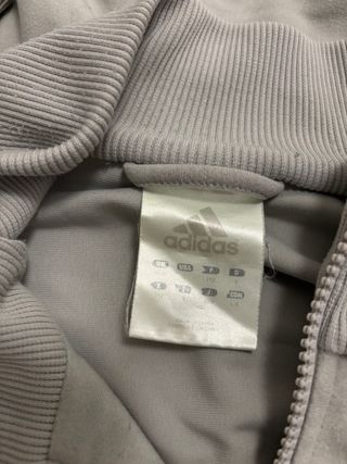 Chaqueta Adidas Vintage Gris Talla L