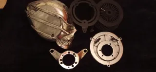 Harley Davidson Skull Air Cleaner Cover