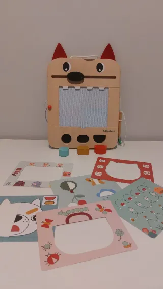 Pizarra infantil de madera Lilliputiens
