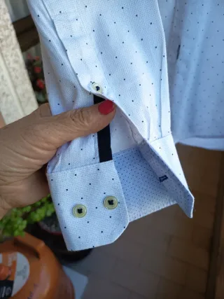 Camisa Zara Hombre. Slim fit.