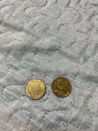 Monedas antiguas coleccionables