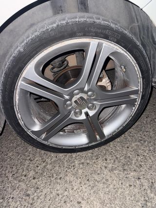 Llantas Seat Ibiza FR 6L  con gomas 