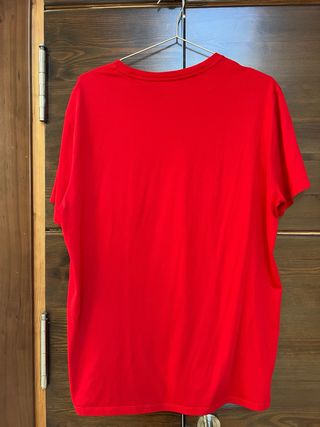 Camiseta Lacoste Roja Talla XL Hombre