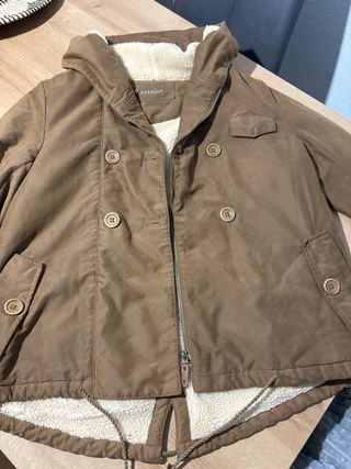 Parka Sessùn Marrón con Forro Polar