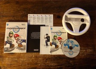 Mario Kart Wii con volante