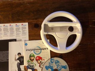 Mario Kart Wii con volante
