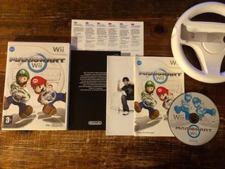 Mario Kart Wii con volante