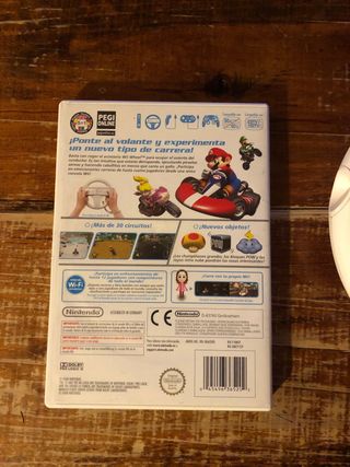 Mario Kart Wii con volante