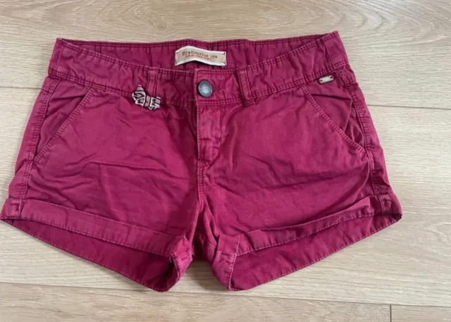 Shorts Stradivarius frambuesa