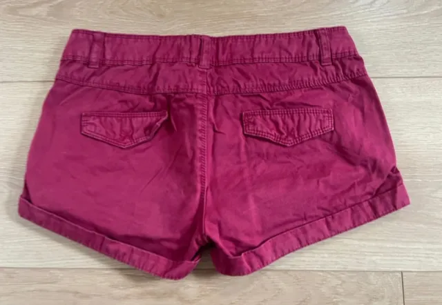Shorts Stradivarius frambuesa