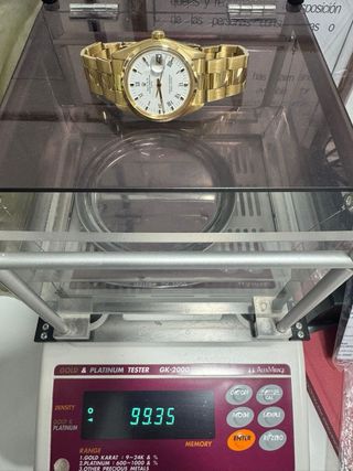 Rolex Date ref 1500 Oro