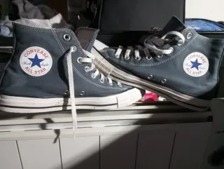 Zapatillas Converse Lona Azul Talla 42