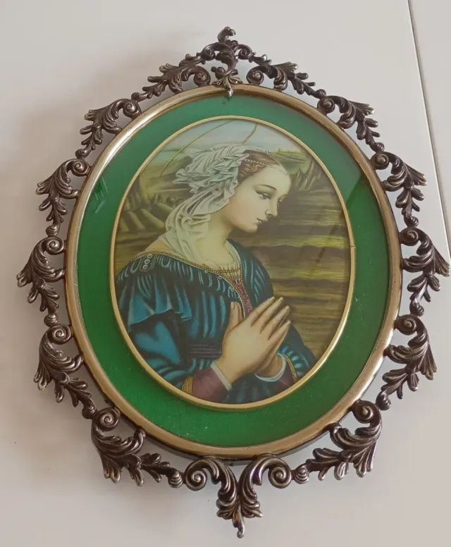 Quadro Dama in preghiera