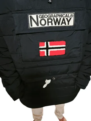 Abrigo Geographical Norway XXL Negro