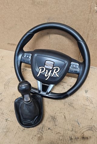 Volante y pomo Leon Cupra 1p