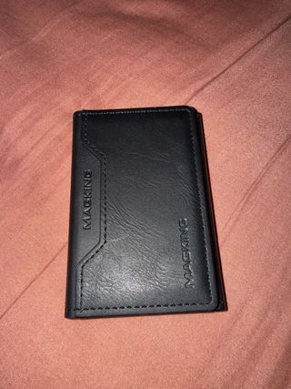 Cartera iPhone Magnética Negra