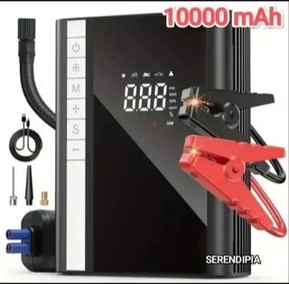 COMPRESOR ARRANCADOR CARSUN 10000 mAh.
