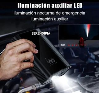 COMPRESOR ARRANCADOR CARSUN 10000 mAh.