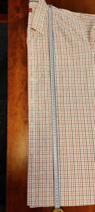 Camisa Emidio Tucci Talla 7 cuadros hombre 