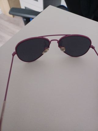 Gafas de sol aviador rosas