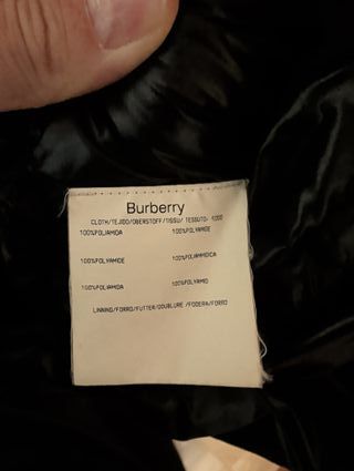 Plumas Burberry Rojo Brillante