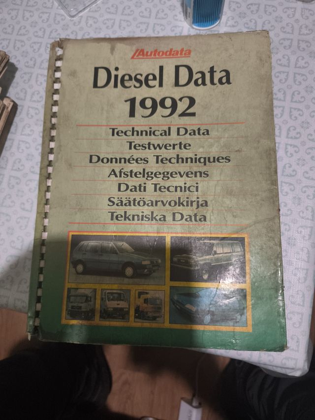 Autodata Diesel Data 1992 Manual