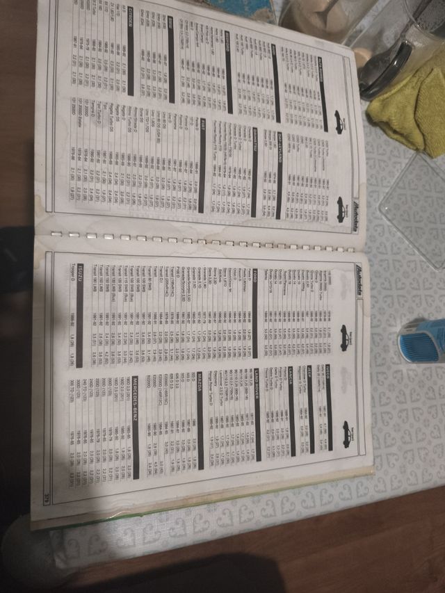 Autodata Diesel Data 1992 Manual