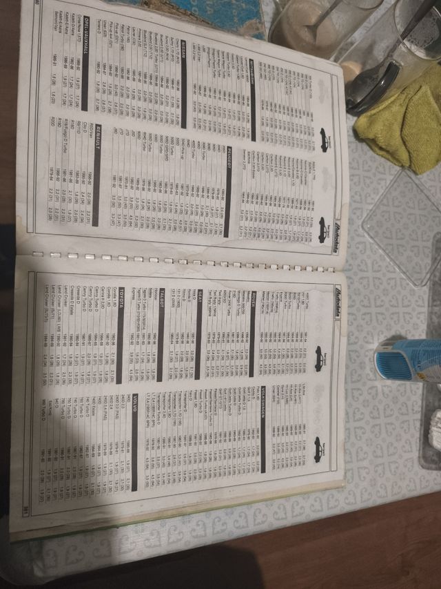 Autodata Diesel Data 1992 Manual