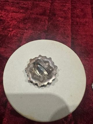 Anillo Plata Multicolor regulable 