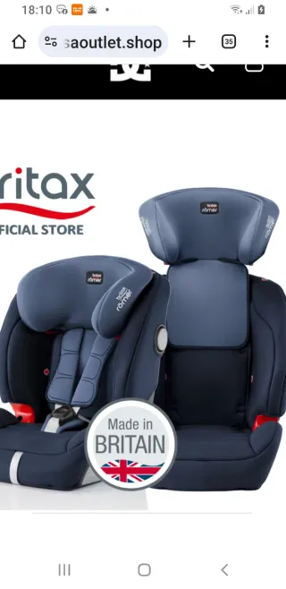 Silla Britax Römer Evolva 123 SL SICT
