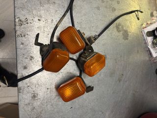 Intermitentes moto naranjas homologados