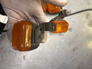 Intermitentes moto naranjas homologados
