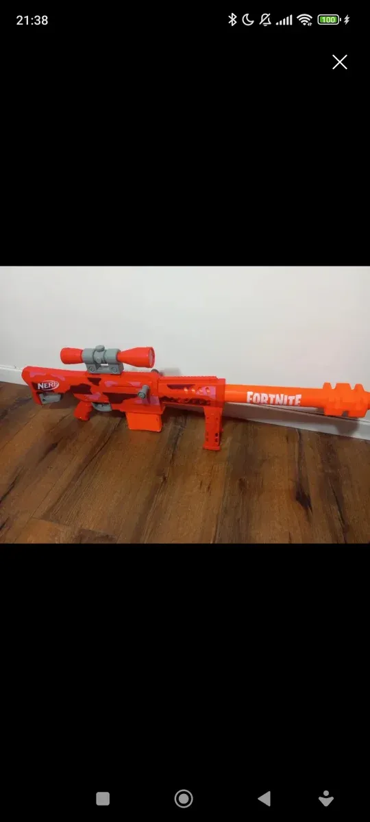 Nerf Fortnite Rifle de Juguete
