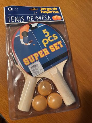 Set Palas Ping Pong y Pelotas