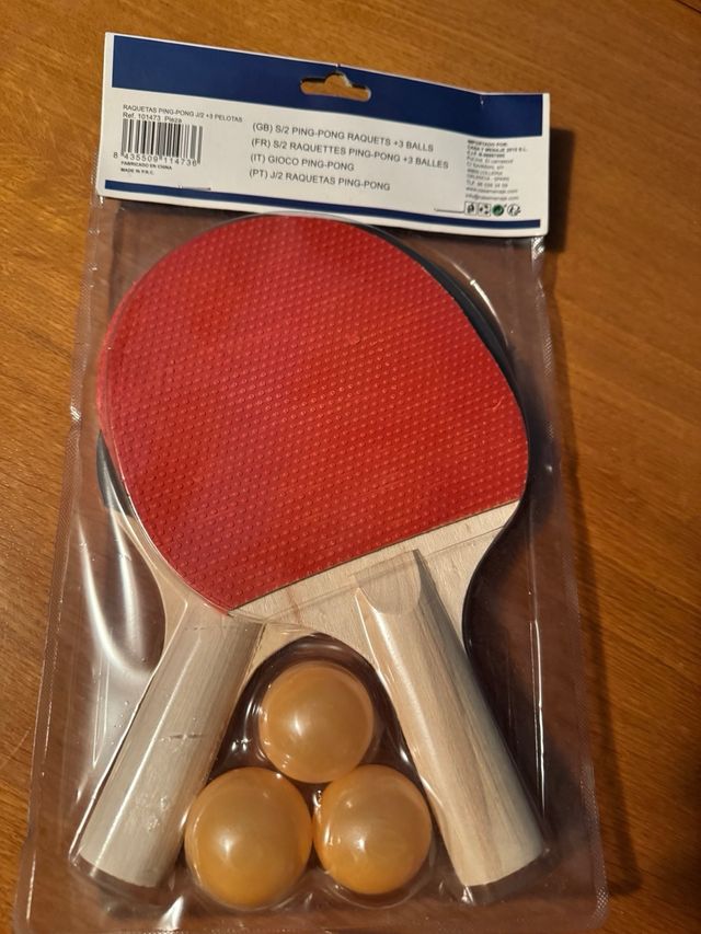 Set Palas Ping Pong y Pelotas