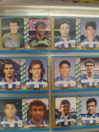 Álbum Fútbol Total Liga 95 1ª y 2ª División