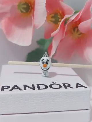 Charm Pandora Olaf Frozen Plata