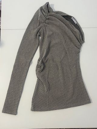 Top Asimétrico Zara Talla S
