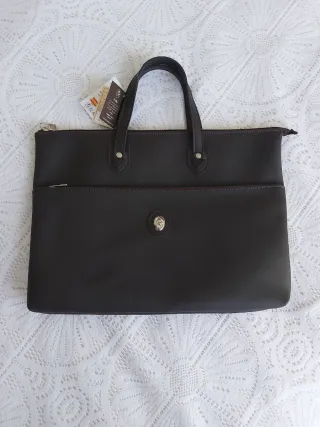 El Potro Cartera Piel Portadocumentos Marrón