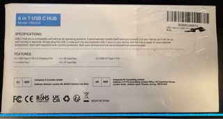 Adaptador USB-C 6 en 1 con HDMI y USB 3.0