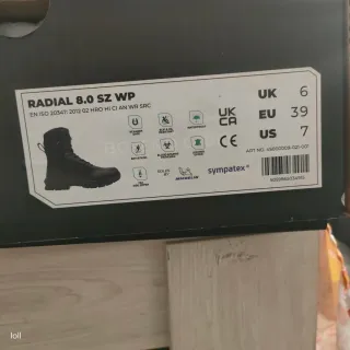 Radial 8.0 SZ WP Stivali