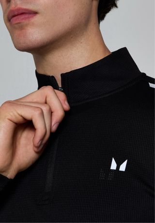 Sudadera MyProtein cremallera negra