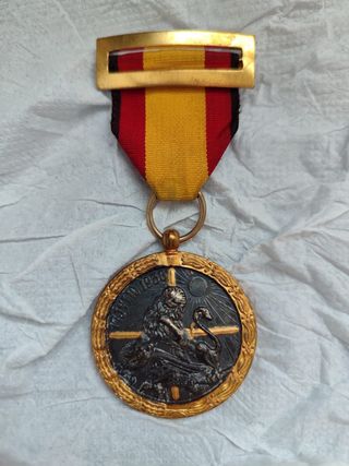 Medalla militar campaña 1936 (piña) división azul 