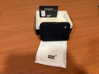 Montblanc Cartera Tarjetas Negra