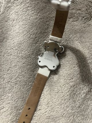 Reloj Tous Oso Plata y Blanco