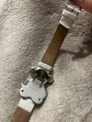 Reloj Tous Oso Plata y Blanco