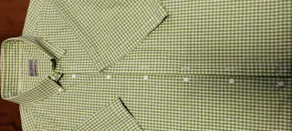 Camisa Emidio Tucci cuadros vichy manga corta