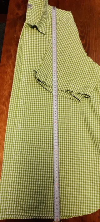 Camisa Emidio Tucci cuadros vichy manga corta