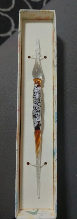 2 oggetti in vetro di murano